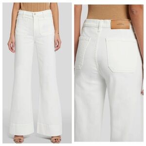 7 for all Mankind Tailorless Patch Pocket Modern Dojo in Sunny sz 27 NWT